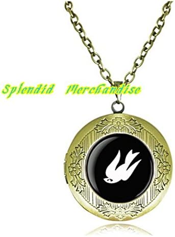 Splendid Merchandise® Charm Bioshock Infinite Bird Necklace Locket