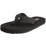 Teva Womens Mush Flip Flop,Tread Black,11 M US