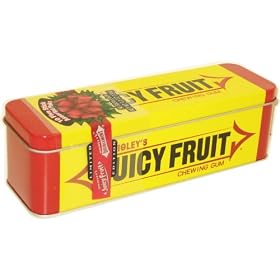 Wrigley Juicy Fruit Heritage Collectible Chewing Gum Tin