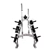 TKO 843OPT-B Olympic Plate Tree with Bar Holders