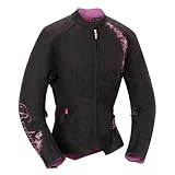 Joe Rocket Ladies Heartbreaker 2.0 Jacket - 3X-Large Black Purple by Joe Rocket