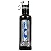 New York Yankees MLB 2009 World Series Champs 1 Liter Aluminum Water Bottle (Black)