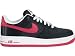 Women's Nike Air Force One Low (Black-Solar/Red-White)