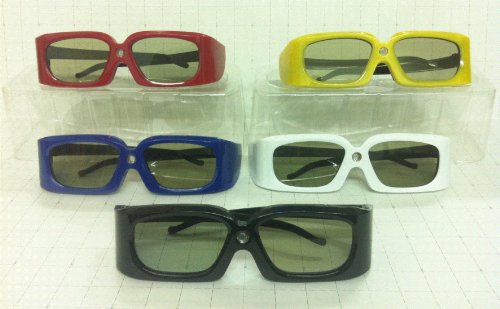 Save Price !! Promotions Here For Buy Future Cinema Eagle 510's - 5 Color Set of 3D DLP Link Active Shutter Glasses on Sale Today Future Cinema Eagle 510's - 5 Color Set of 3D DLP Link Active Shutter Glasses