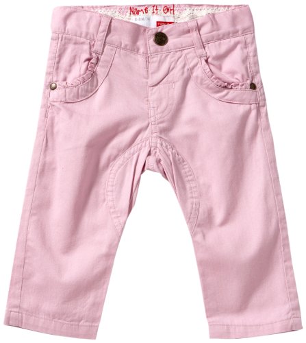 NAME IT Baby - M&auml;dchen Hose FILIPPA MINI REG TWILL PANT 212, Gr. 86, Rosa (SHIMMER ) Preisvergleich
