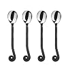 Gourmet Settings Treble Clef Stainless Steel Minispoons.  Set of 4