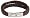 www.blankleder.com - FOSSIL Herren-Armband Leder braun 18 cm JF85296040
