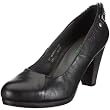 Bugatti Bianca Nappa W36631, Damen, Pumps, Schwarz  (schwarz 100), EU 37