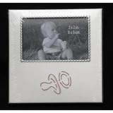 Easel Back Silver Metal Pink Baby Romper 2x3 Baby... by Pinnacle Frames