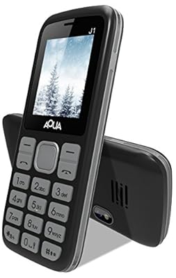 Aqua J1 - Dual SIM Basic Mobile Phone - Silver