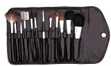 12 Sable Makeup Brush Set