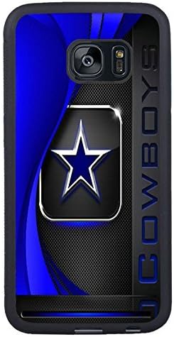 Samsung Galaxy S7 Edge Dallas Cowboys 2 Black Shell Phone Case,Unique Cover