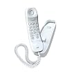 Uniden Slim1100 Slimline Corded Phone, white, one phone