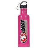 San Francisco 49ers 26oz Stainless Steel Water Bottle (Pink) Reviews Pink Stainless Steel Water Bottle