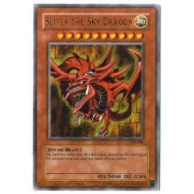 Childrens Toyshop  Toys : Yugioh Ultra Rare American God Card Slifer the Sky Dragon Gbi-001 Holofoil Card