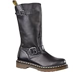 IMAGE OF Dr. Martens Women's 1B99 14 Eye Zip Boot ,Black,6 F(M) UK / 8 B(M) US
