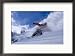 Snowboarder Carving Through Powder Snow, St. Anton Am Arlberg, Tirol, Austria Framed Photographic Poster Print by Christian Aslund, 21x17