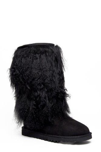 Ugg Australia Tall Sheepskin Cuff Boot,Bkbk,8 M Ugg Australia Tall Sheepskin Cuff Boot,Bkbk,8 M