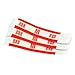 MMF Industries Currency Straps for Ones, 50 Dollar Capacity, 1.25 Inch Width, 1000 Straps per Box, Orange (216070B16)