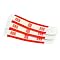 MMF Industries Currency Straps for Ones, 50 Dollar Capacity, 1.25 Inch Width, 1000 Straps per Box, Orange (216070B16)