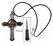 Fantasy Skull Cross Necklace Knife