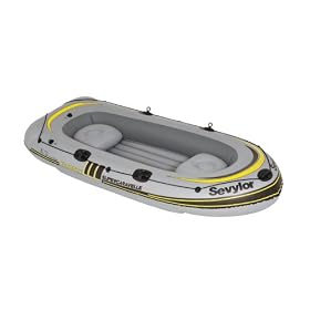Sevylor Inflatable Super Caravelle 6 Person Boat by 