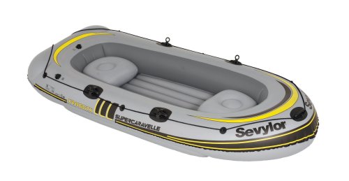Sevylor Inflatable Super Caravelle 6 Person Boat