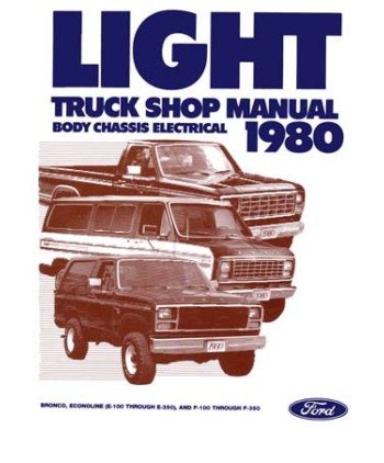 Ford Repair Manual Bronco 1980 1997