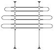 Auto-Schutzgitter B: 85-140cm, H: 75-110cm