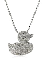 Phillips Frankel "Vibrant Affair" Diamond Duck Necklace