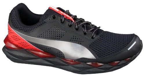 PUMA Men's PUMAgility Elite Running Shoe, Black/Metallic Dark Grey/High, 12 D US PUMA Men's PUMAgility Elite Running Shoe, Black/Metallic Dark Grey/High, 12 D US