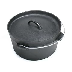 Big BBQ Dutch Oven 6 QT - Kochtopf aus Gusseisen mit Zubeh�r
