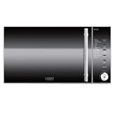 Caso Germany MCG 20 Mikrowelle/Heißluft/Grill Mikrowelle / 800 Watt / Grill 1250 Watt / 20 L Garraum / Edelstahlgehäuse / 16 automatische Kochprogramme