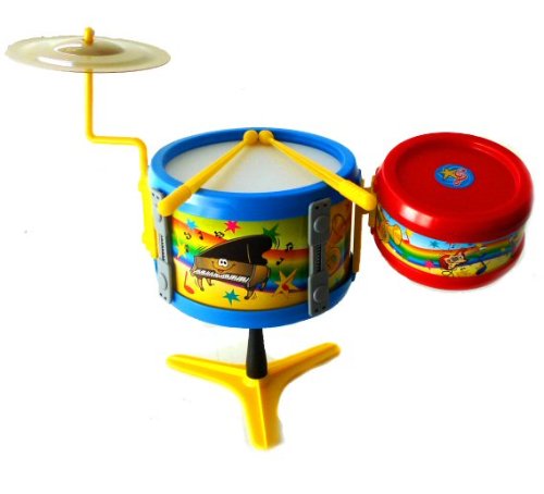 Childrens Toy Drum Kit Plastic Musical Instrument 