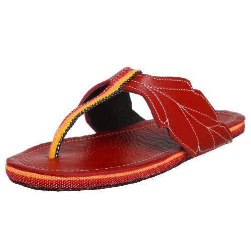 soleRebels Women's Fauna Sandal,Red,36.5 EU (US Women's 5.5 M)