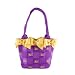 Medium Emblem Bow Bucket Purse - East Carolina Pirates NCAA College Athletics