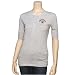 Ohio State Buckeyes Ladies Ash Henley 3/4 Sleeve T-shirt