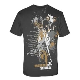 Boondock Saints - The City Adult T-Shirt in Charcoal