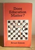Does education matter?