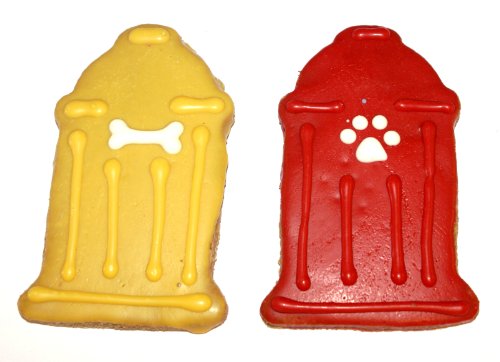 Pawsitively Gourmet Fire Hydrant Cookies with Chicken Liver for Dogs(Pack of 20)