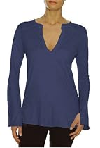 Beyond Yoga Pima Modal Long Sleeve Henley
