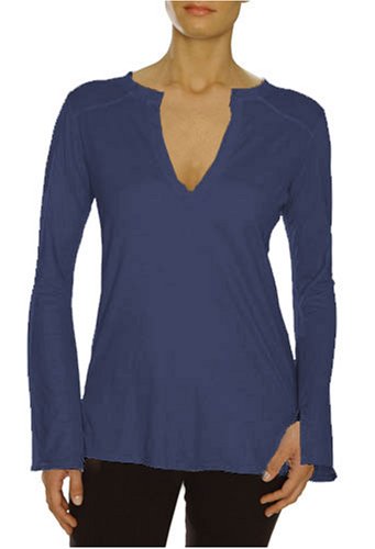 Beyond Yoga Pima Modal Long Sleeve Henley