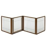 Richell 3-in-1 Convertible Elite Pet Gate, 4-Panel