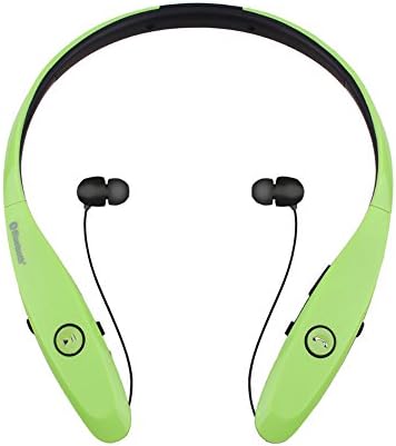 Bluetooth Headset, Joysounds Bluetooth Earbuds Sweatproof V4.1 Wireless Neckband Bluetooth Headphones with Microphone for Smart Phones (900S Green)