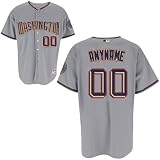 Washington Nationals Authentic Majestic Road Baseball Jersey YOUR NAME and Number Laser Cut and Custom SEWN with AUTHENTIC TWILL