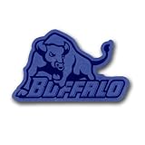 Buffalo Bulls Decal Acrylic Buffalo Log