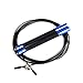 5BILLION Speed Jump Rope - Aluminum - Workout for Double Unders, Exercise, WOD, Outdoor, MMA & Boxing Training (blue)