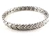 Silver Stainless Steel Link Magnetic Bracelet #30S 8