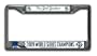 New York Yankees 2009 World Series Champions Chrome License Plate Frame