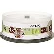 TDK DVD+RW 4x 4.7GB (25-Pack Spindle )